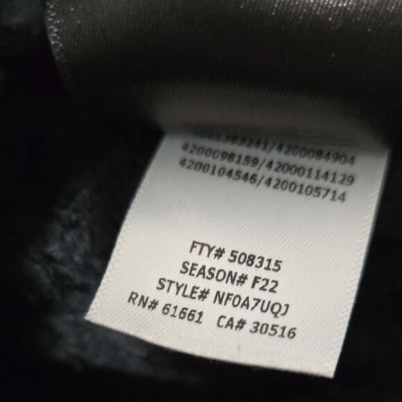 The North Face Black Fleece Osito Womens Zip Up Sweater Jacket Ladies Meduim - Picture 4 of 6